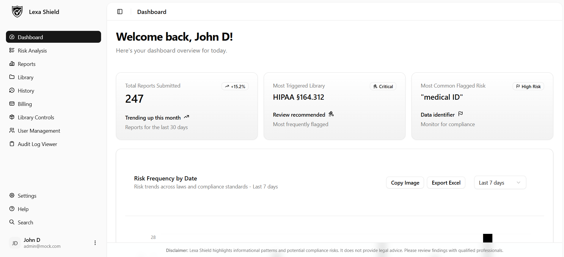 Dashboard Screenshot 1