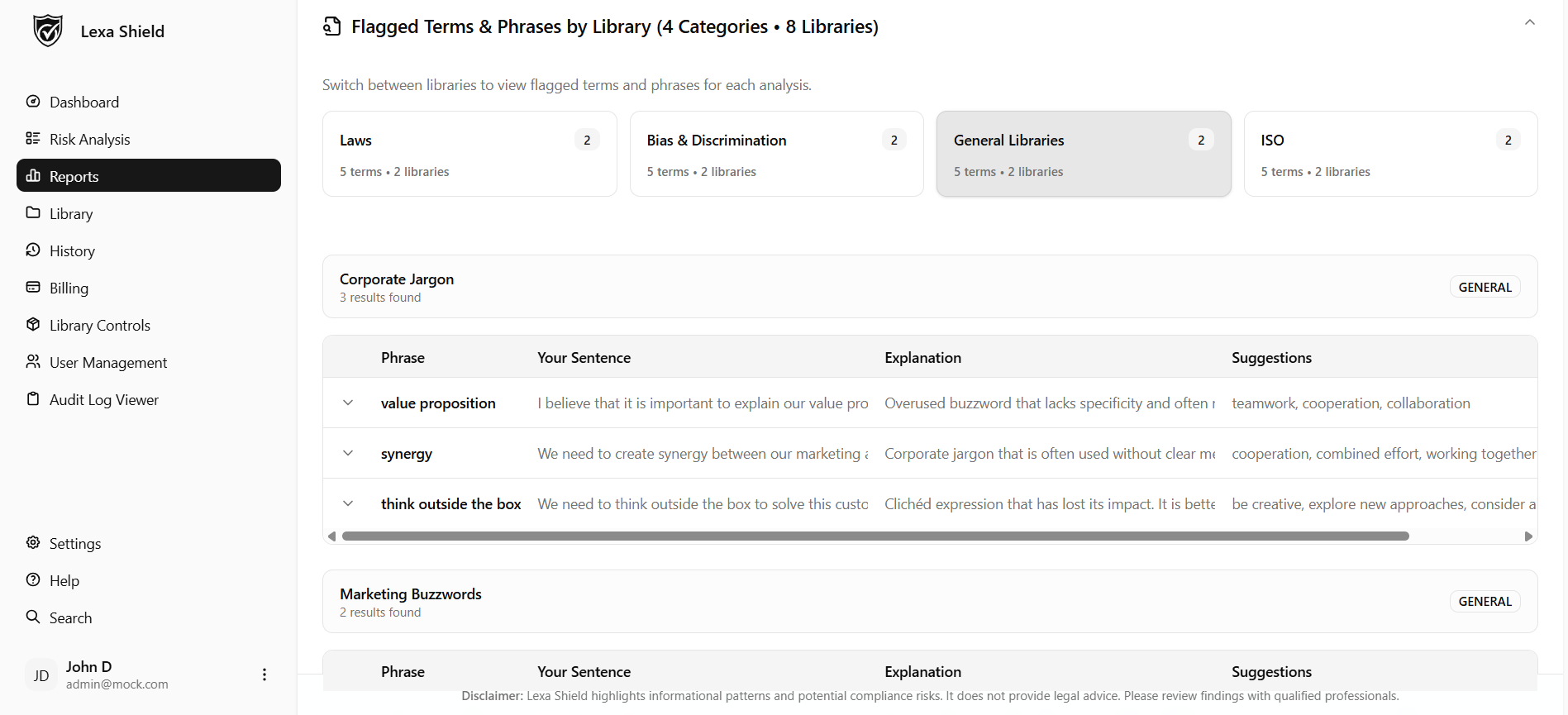 Dashboard Screenshot 2